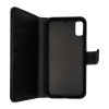 iPhone X & XS - 2i1 aftagelig magnet cover til etui m. kortplads sort