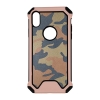 iPhone X & XS - Cover militær pink ultra beskyttelse
