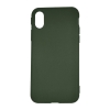 iPhone X & XS - cover mørkegrøn