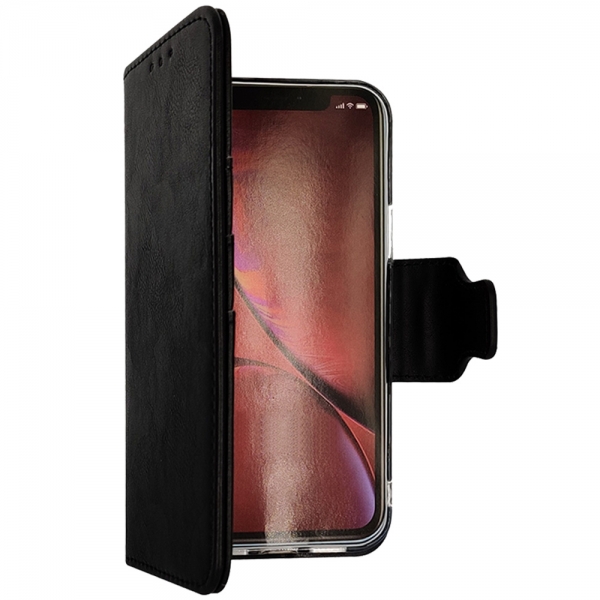 iPhone 12 Pro Max - Etui sort m. kortplads og ståfunktion